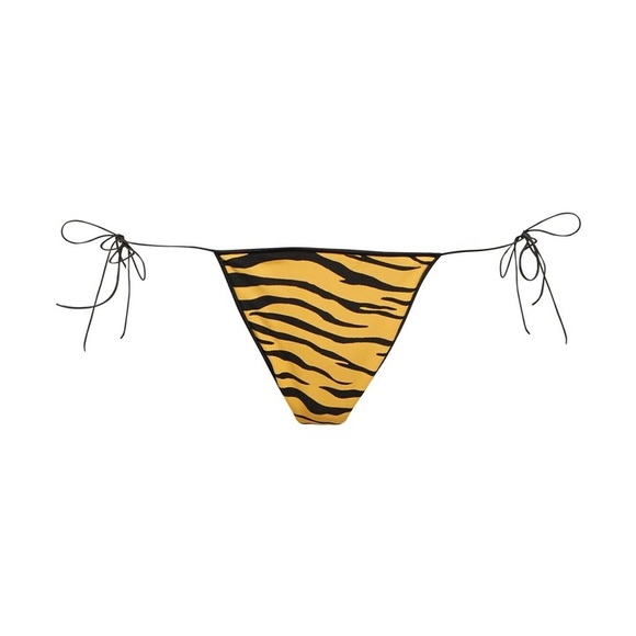 Tropic of C yellow zebra bikini set XS - Picture 4 of 11